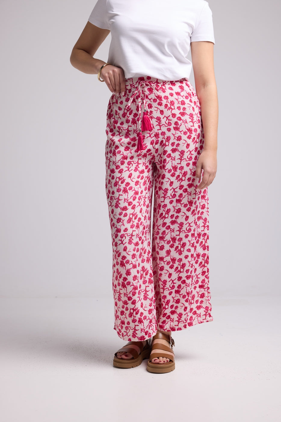 Trousers - Romane - Pink
