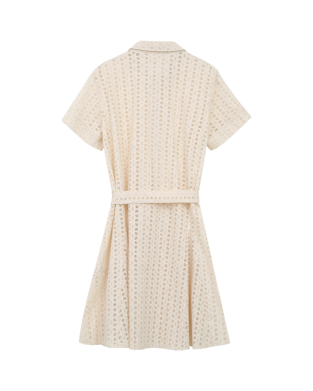 Robe Courte Romane - Ecru