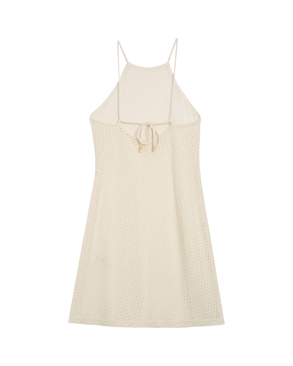 Robe Courte Romantique - Ecru