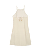 Robe Courte Romantique - Ecru
