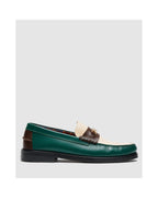 Mocassini Roma - Verde/Multicolore - Uomo