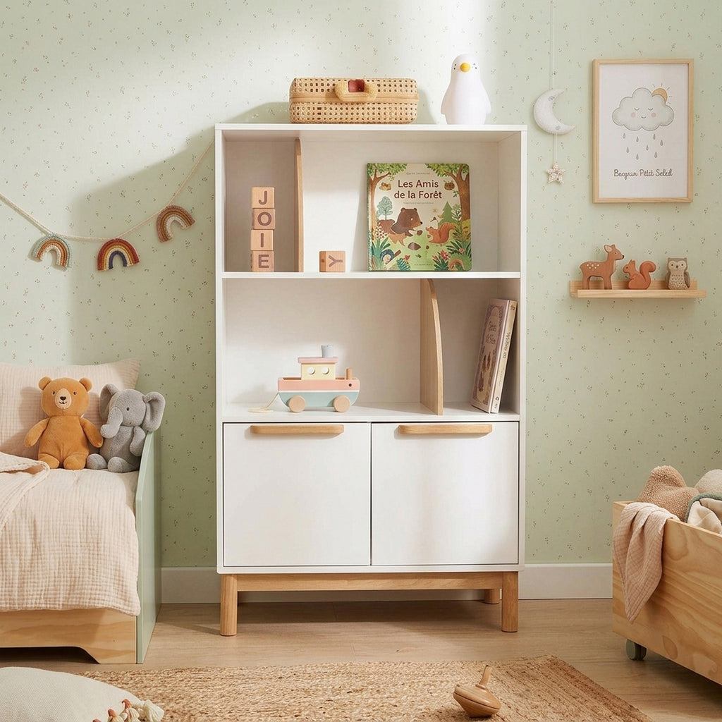 Rome - Kinderboekenkast - Wit