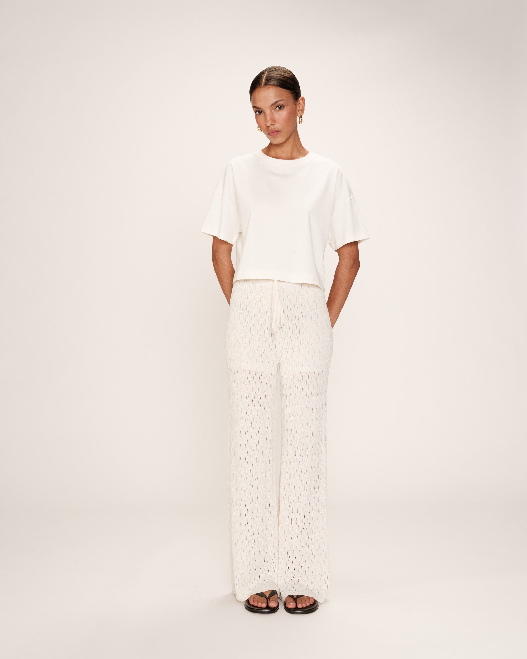 Trousers Romy - Ecru