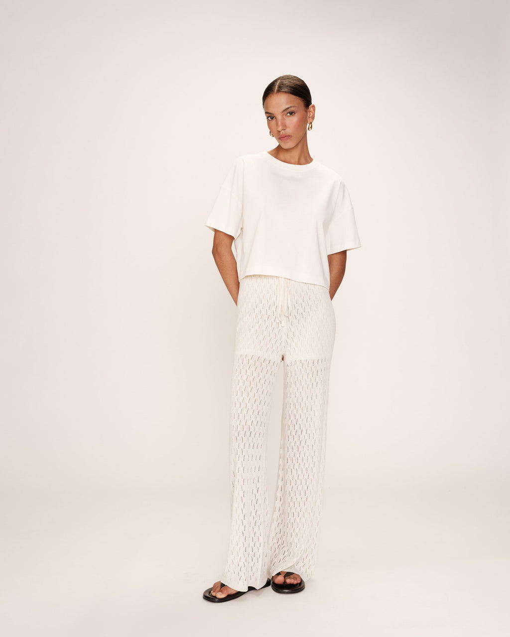 Trousers Romy - Ecru