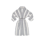 Kimono de lino con cinturón - Room - Bluestripe