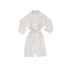 Kimono de lino con cinturón - Room - Goldstripe