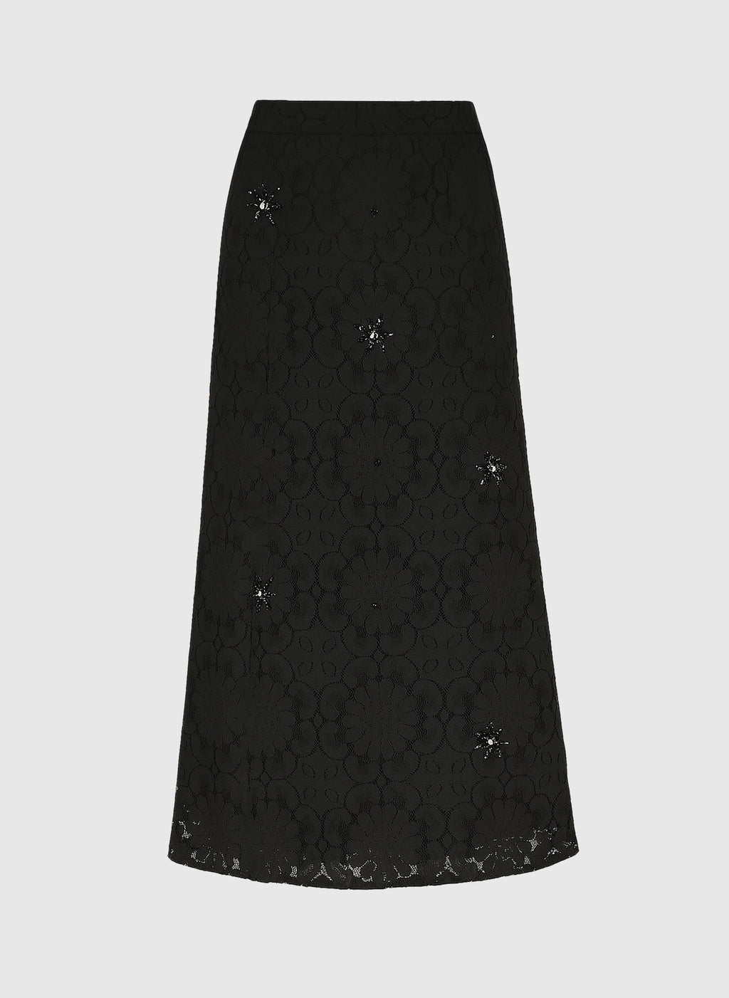 Jupe Midi Rosale Noir