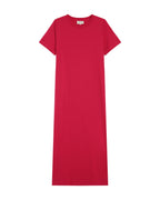 Robe Mi-Longue Rosalie - Cerise