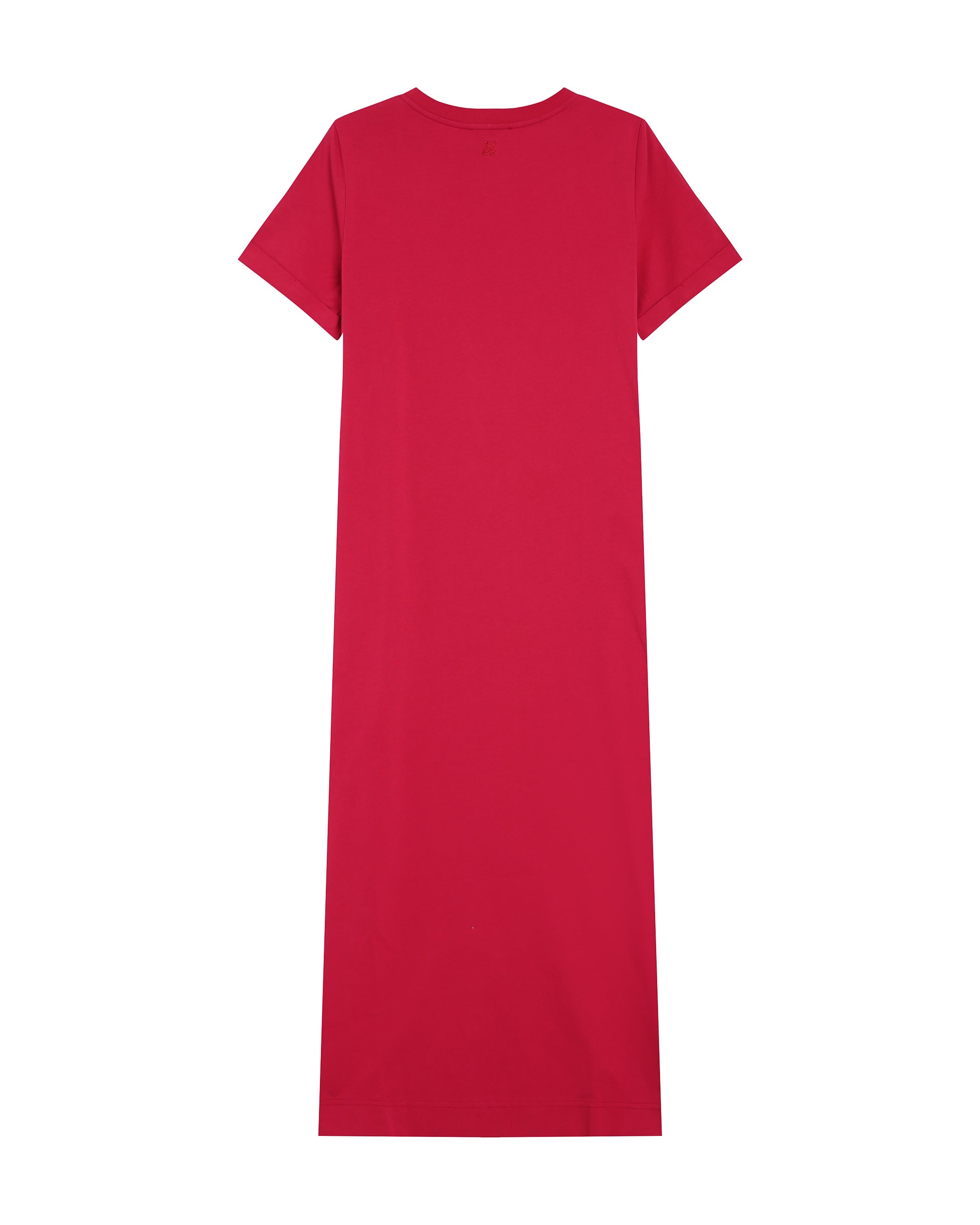 Robe Mi-Longue Rosalie - Cerise