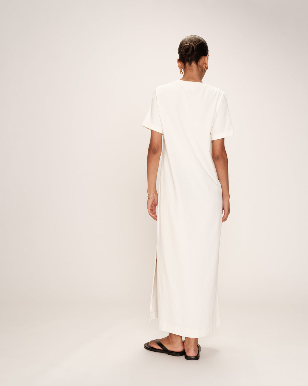 Rosalie Midi Dress - Ecru