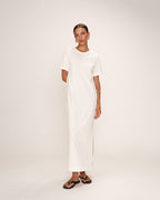 Rosalie Midi Dress - Ecru