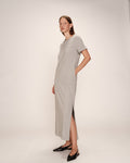 Robe Mi-Longue Rosalie - Gris