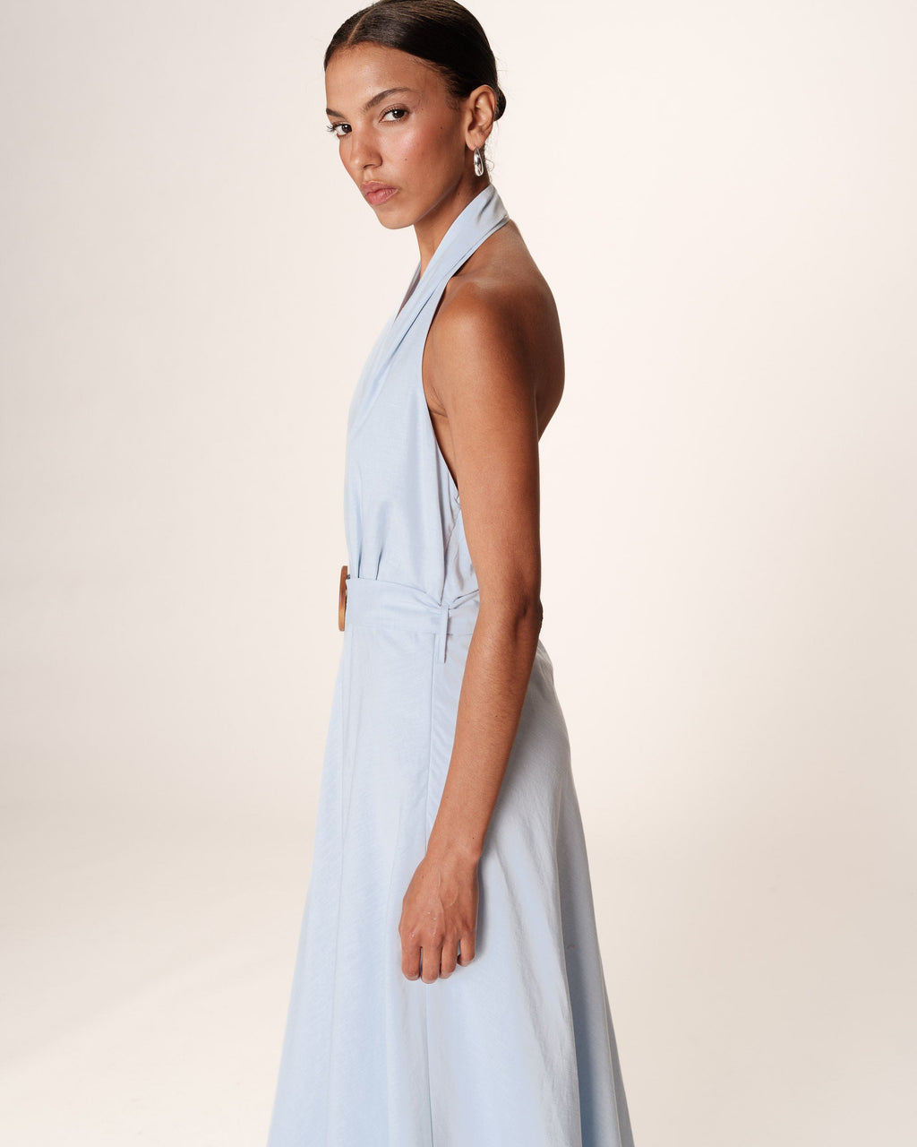 Robe Longue Rosamour - Bleu
