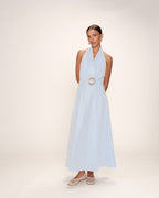 Robe Longue Rosamour - Bleu