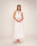 Rosamour Long Dress - Ecru