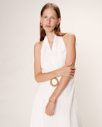 Rosamour Long Dress - Ecru