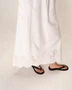 Robe Longue Rosebella - Ecru