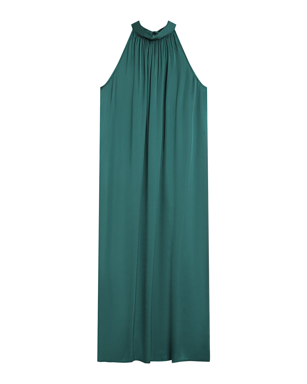 Robe Mi-Longue Rose - Emeraude