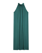 Robe Mi-Longue Rose - Emeraude