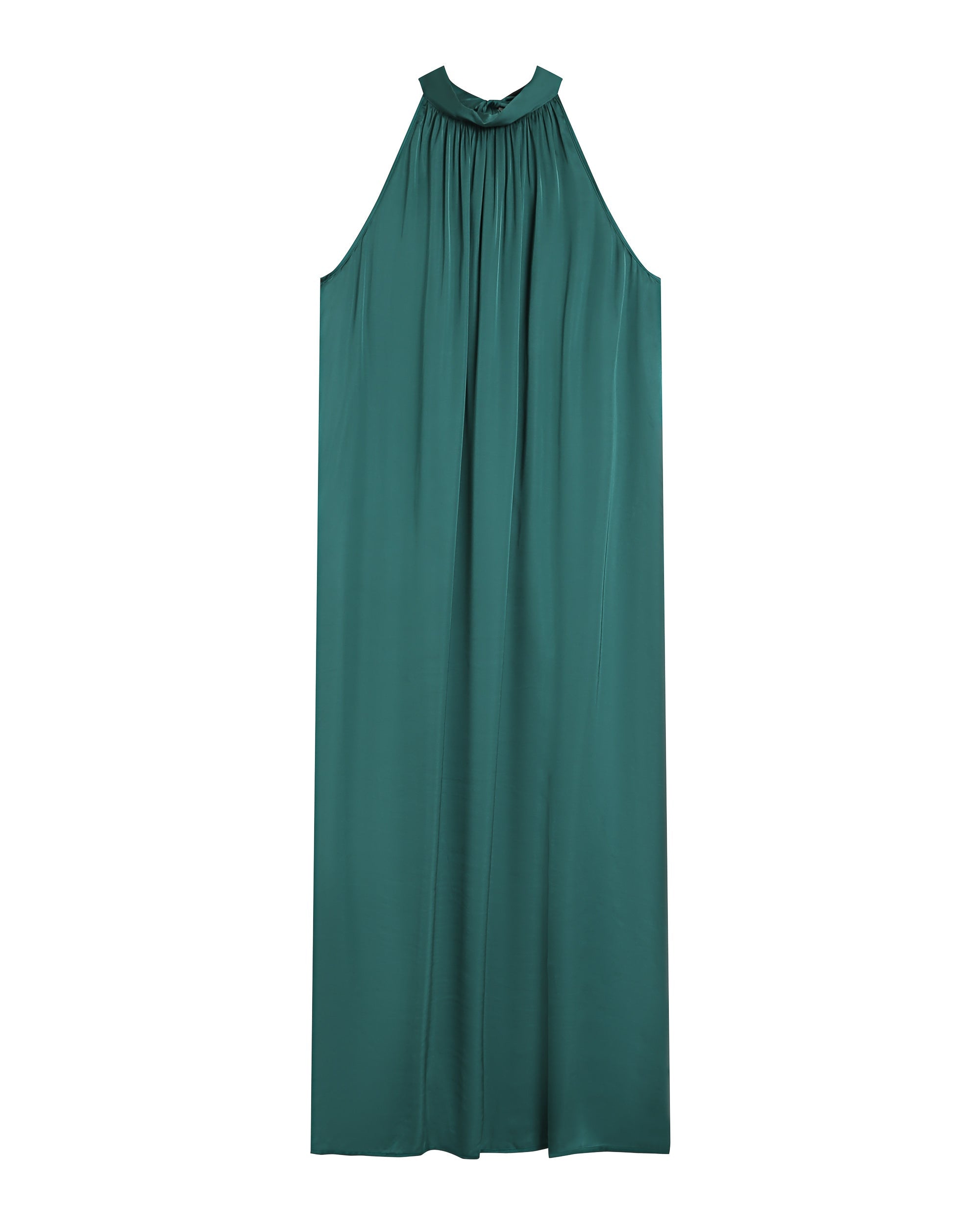 Robe Mi-Longue Rose - Emeraude
