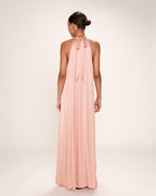 Robe Mi-Longue Rose - Rose