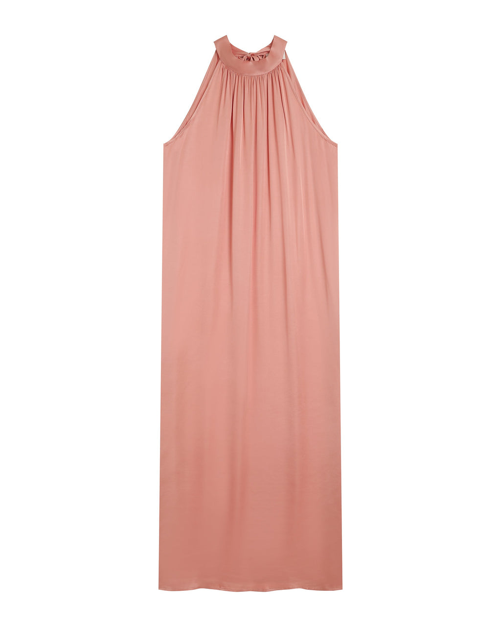 Robe Mi-Longue Rose - Rose