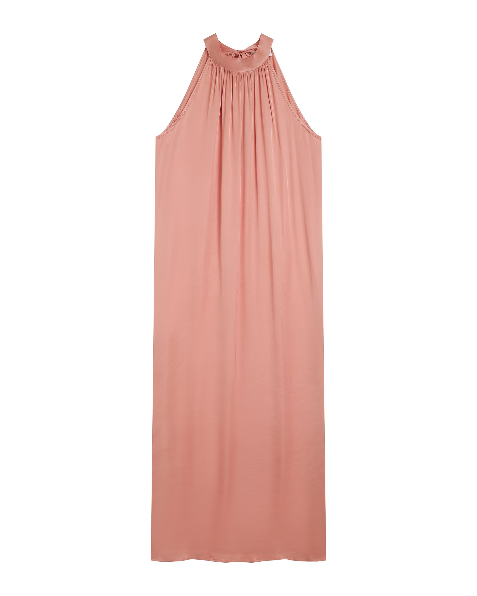 Robe Mi-Longue Rose - Rose