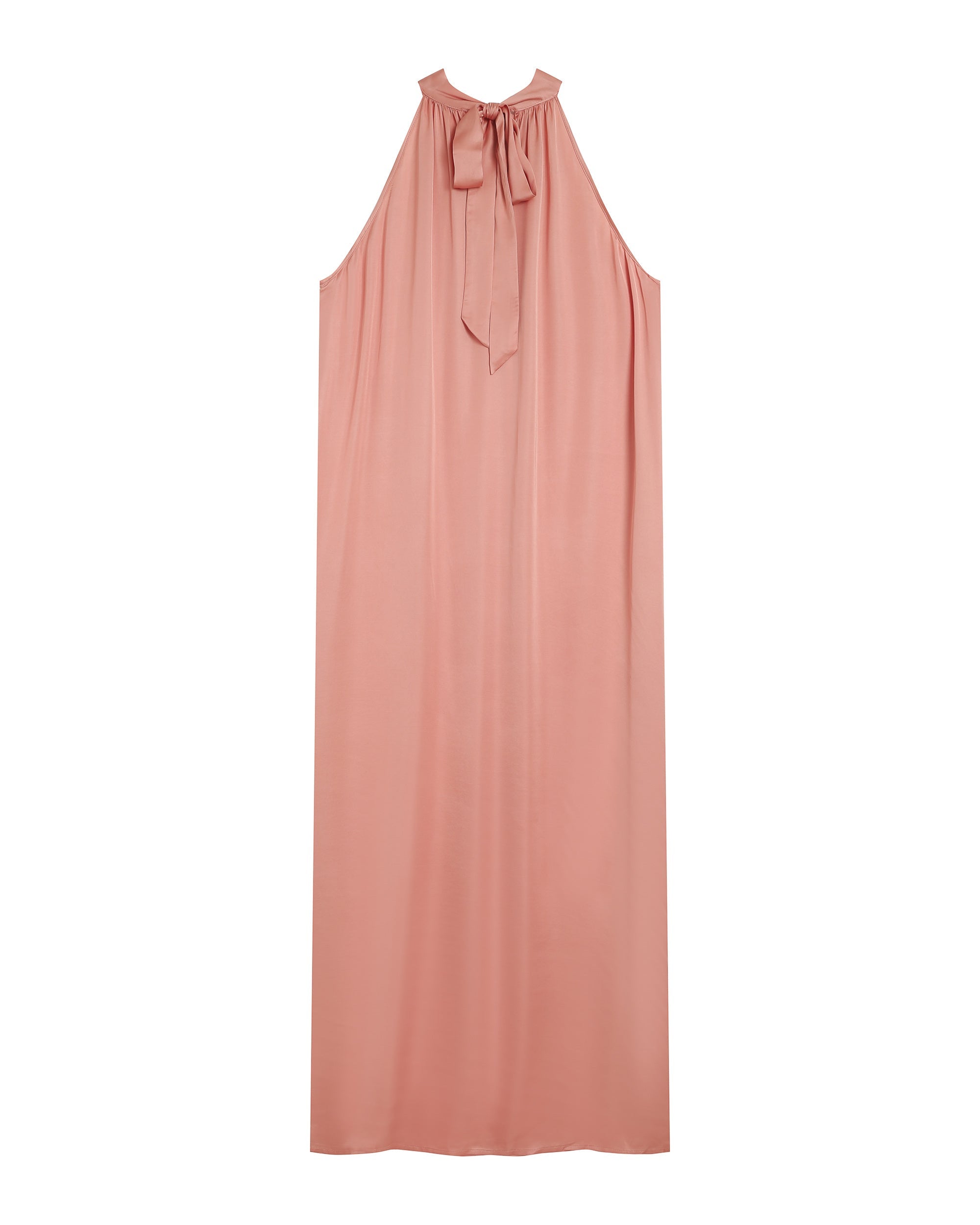 Robe Mi-Longue Rose - Rose
