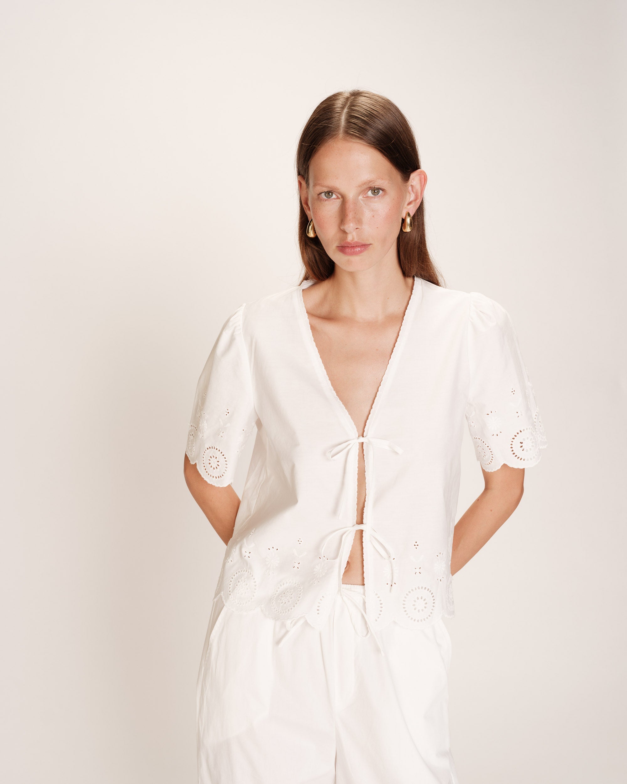 Rosie Blouse - Ecru