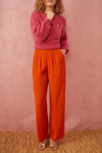 Pantalon Rositana - Orange Brulee