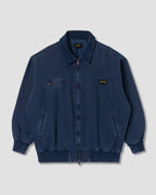 Roughneck Collared Bomber - Washed Navy