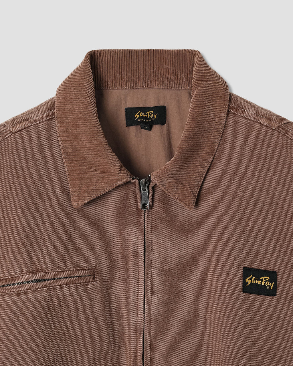 Roughneck Collared Bomber - Washed Acorn