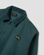 Roughneck Collared Bomber - Washed Botanical Green Canvas