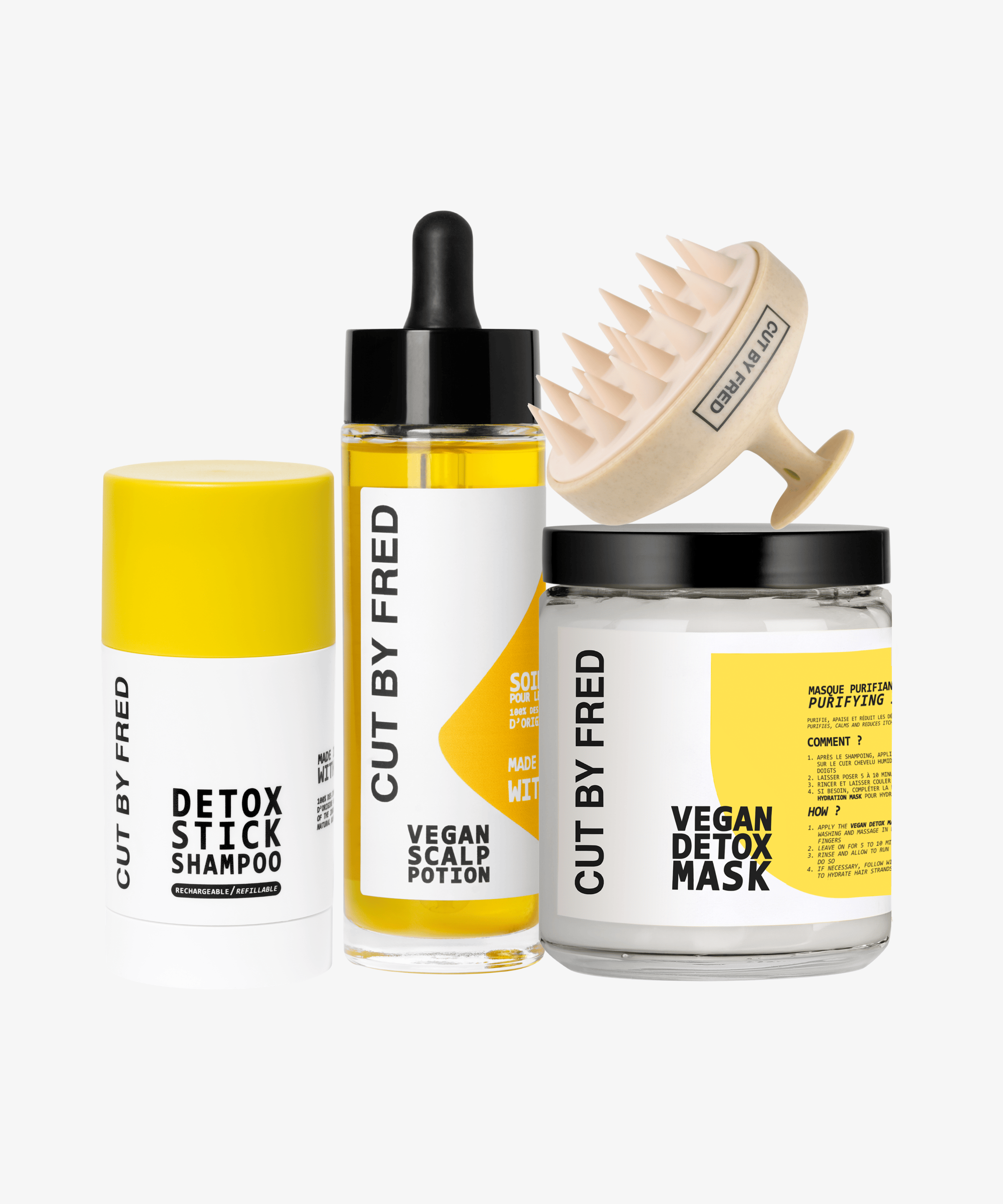 Routine Detox Cuir Chevelu Sensible – Apaisement & Détox
