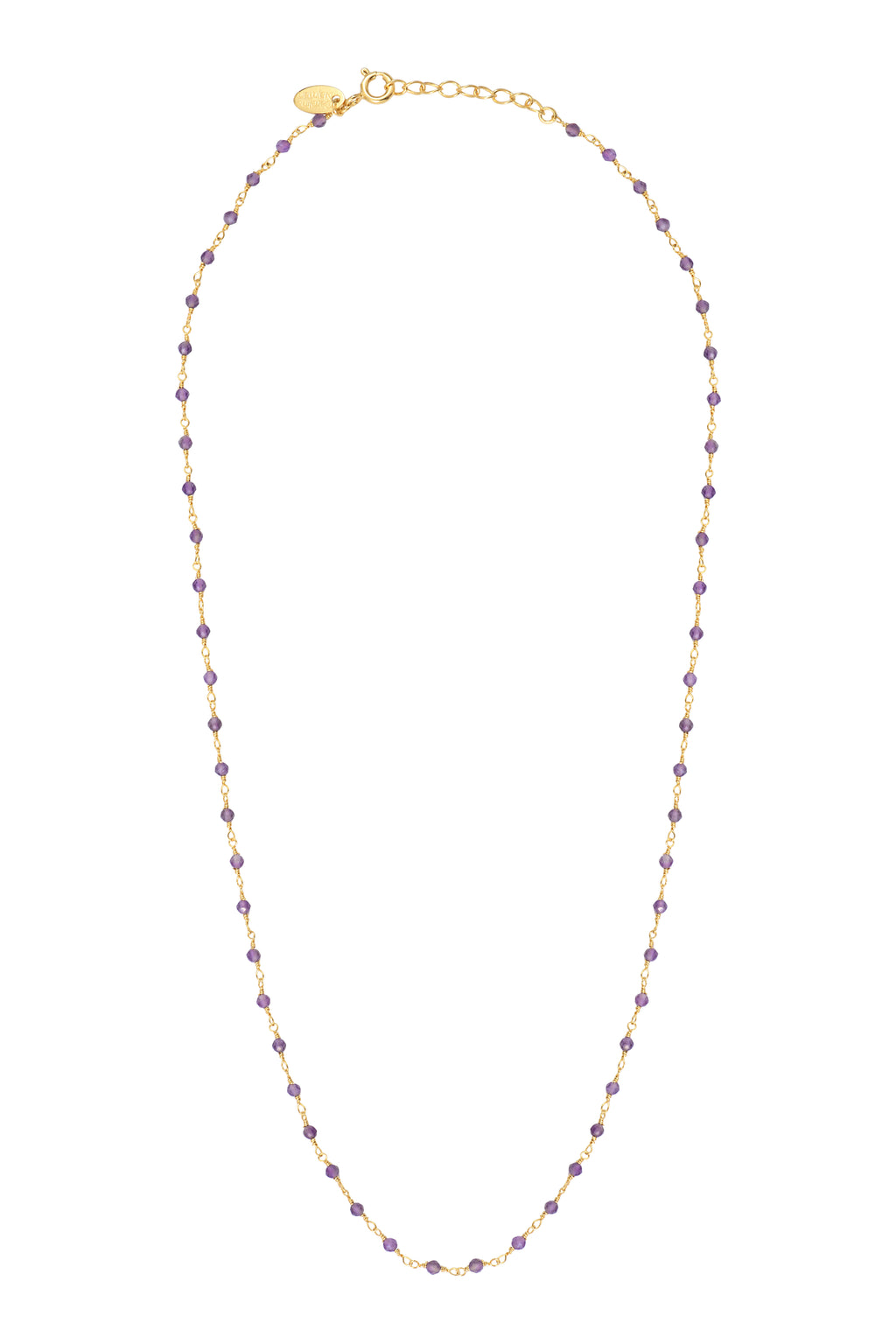 Collier Roxana Long 45Cm Amethyste