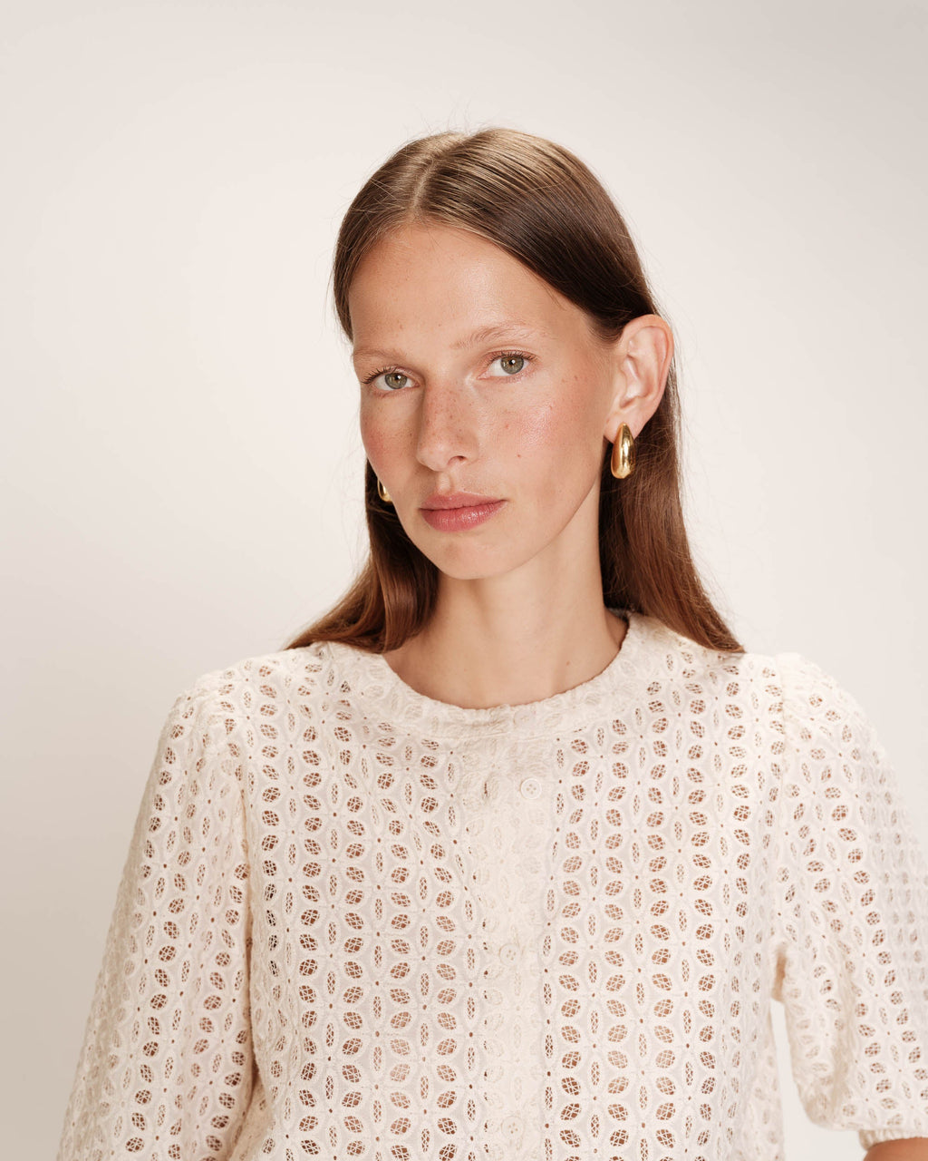 Royale Blouse - Ecru
