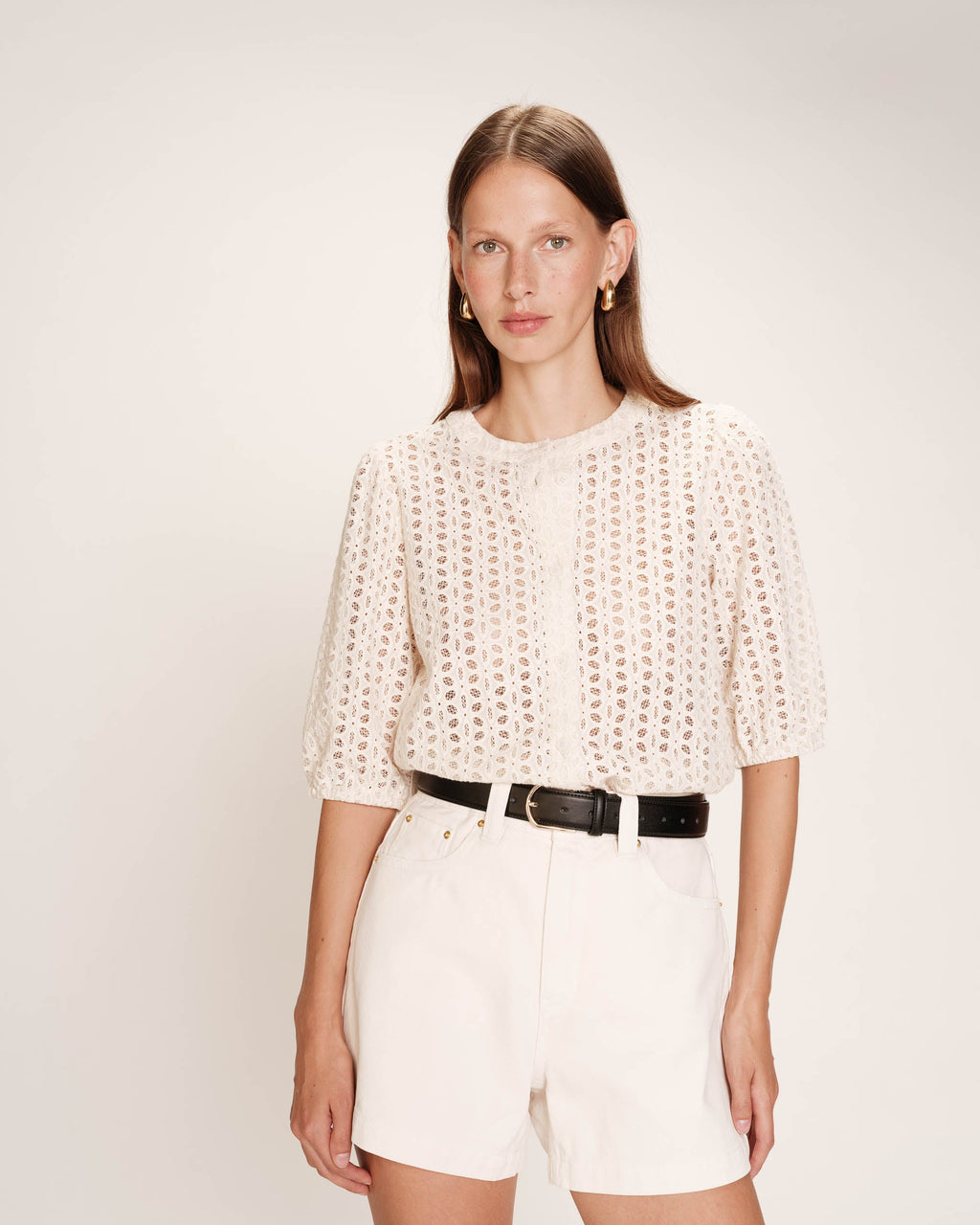 Royale Blouse - Ecru