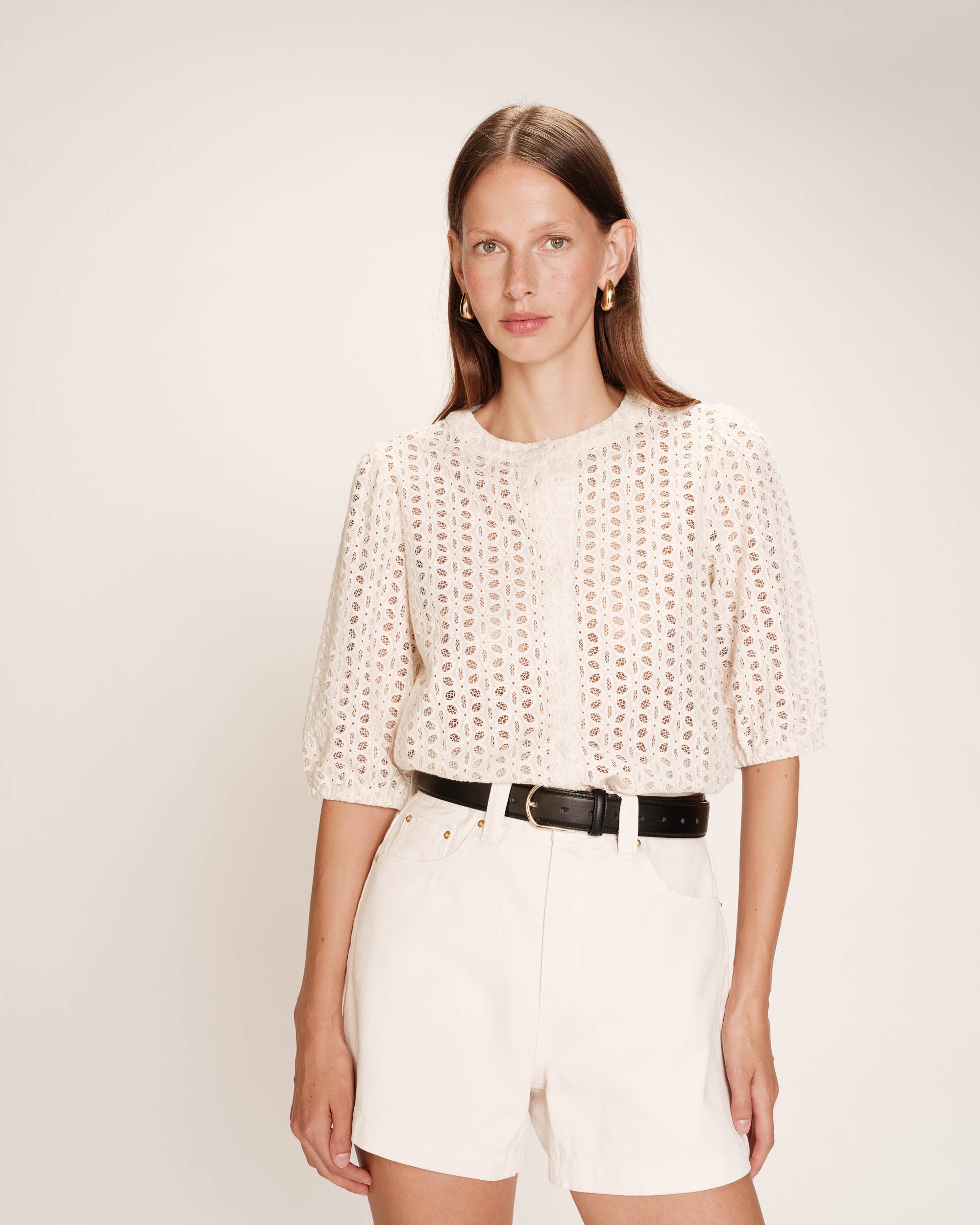 Royale Blouse - Ecru