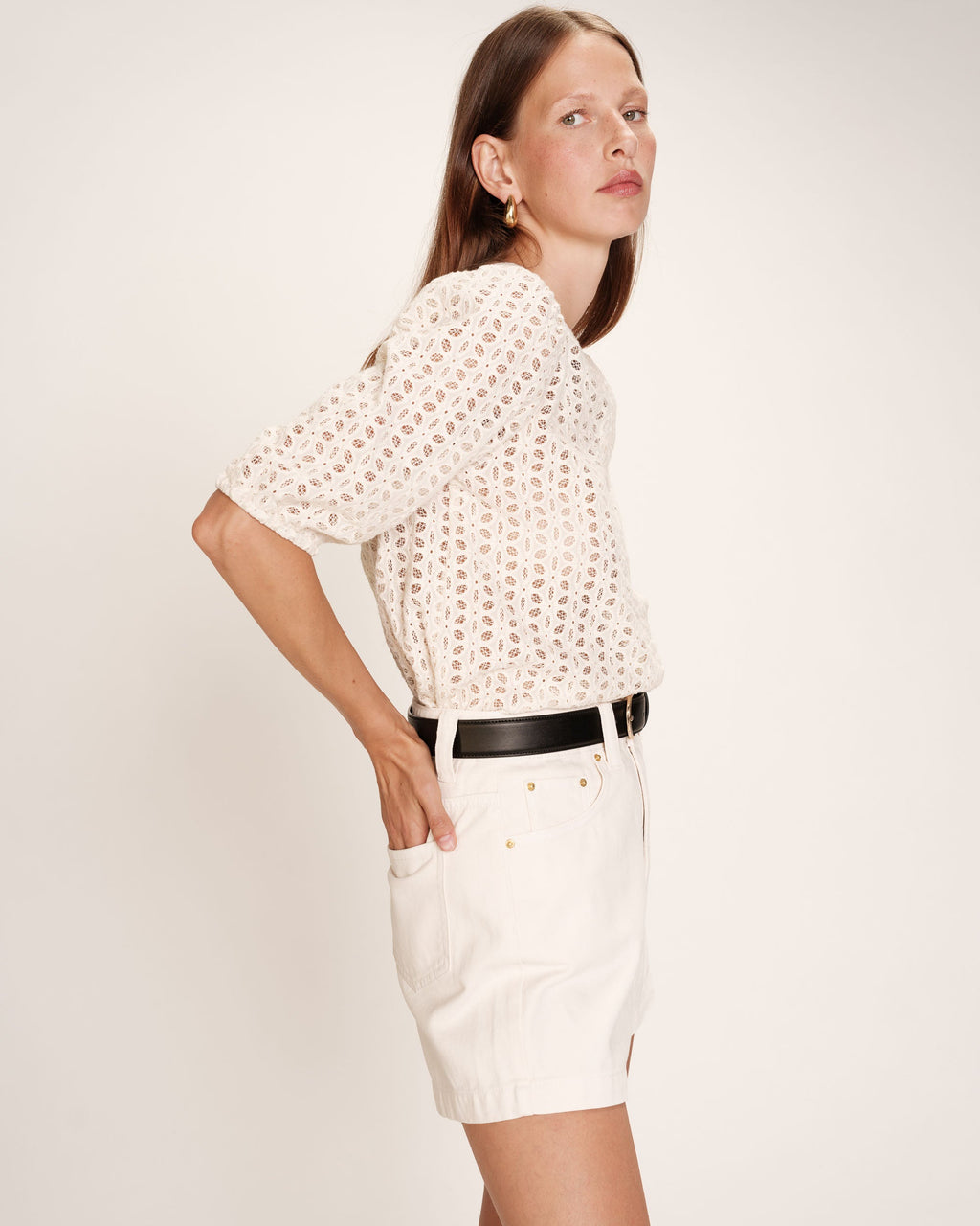 Royale Blouse - Ecru