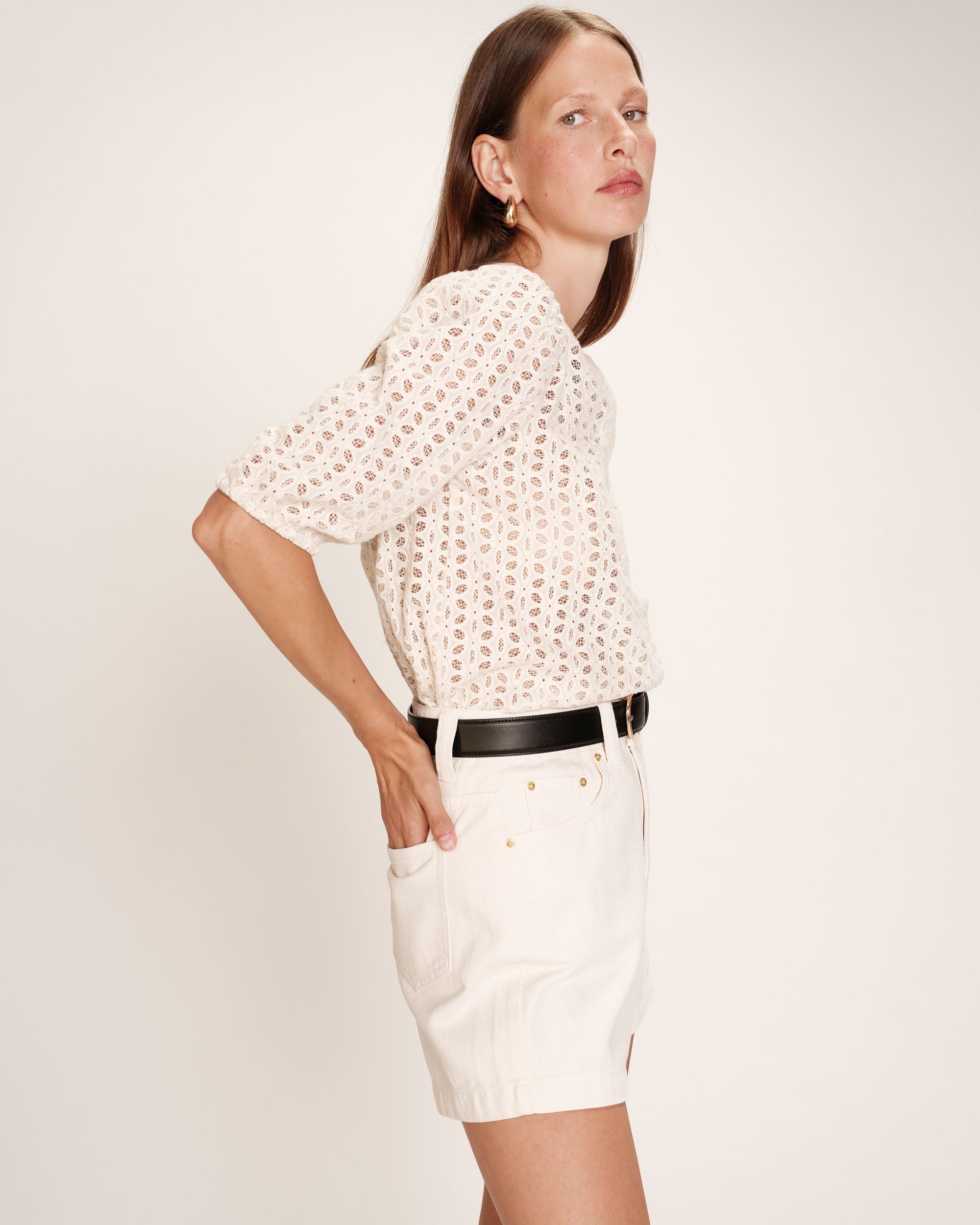 Royale Blouse - Ecru