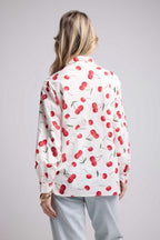 Camisa - Blanca Y Roja