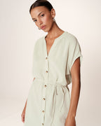 Rozana Short Dress - Mint