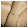 "Colormix" 3.19ct/7 Bracelet in 9ct Yellow Gold (375/1000)
