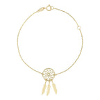 Bracelet "Attrape Reve "Or Jaune 375/1000