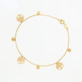 “Abre De Vie” Bracelet 375/1000 Yellow Gold