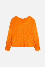 Sydney Blondie Top - Orange