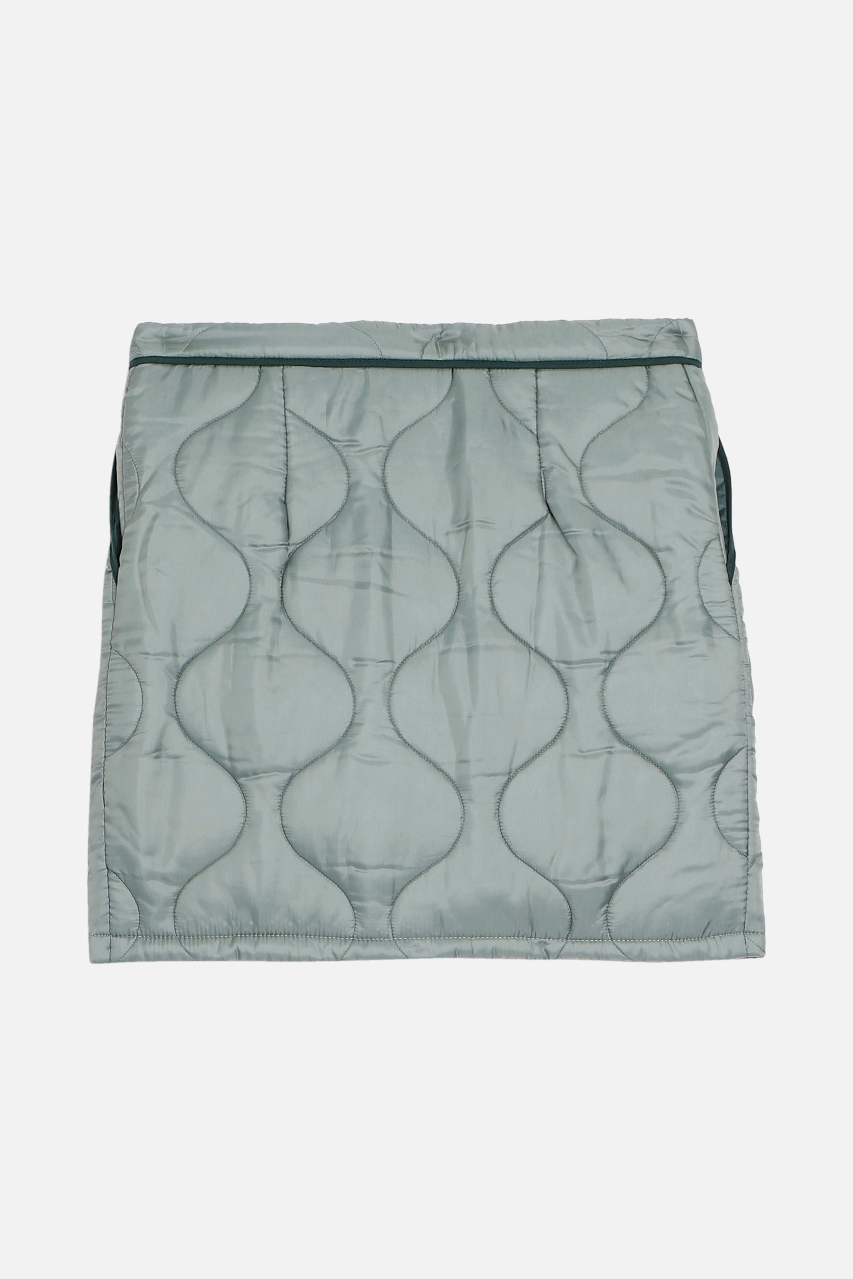 Town Padded Skirt - Celadon