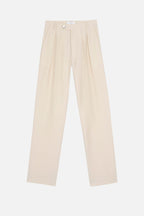 Pantalon Taylor Shantung - Ecru