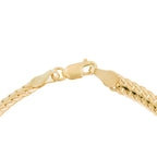 Compact “Guaya” Bracelet – 375/1000 Yellow Gold