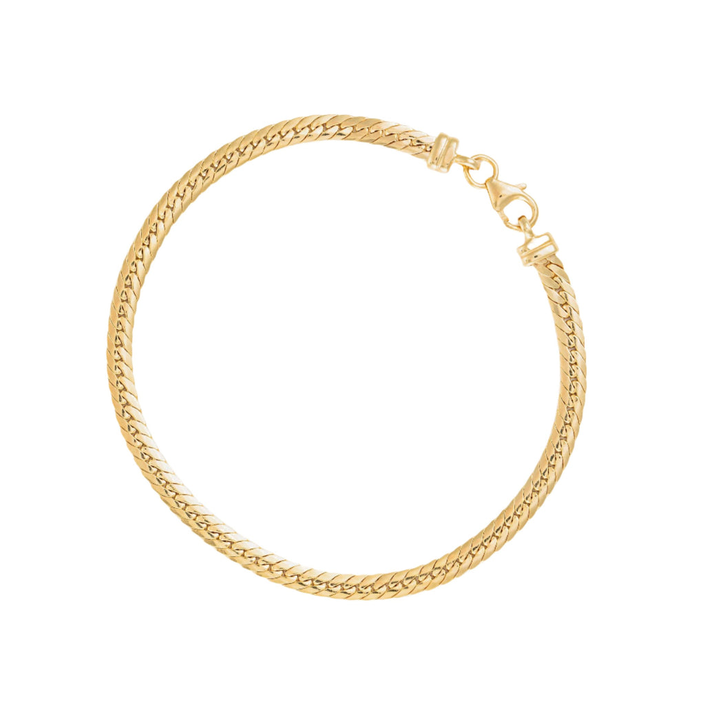 Bracelet Maille "Colina" - Or Jaune 375/1000